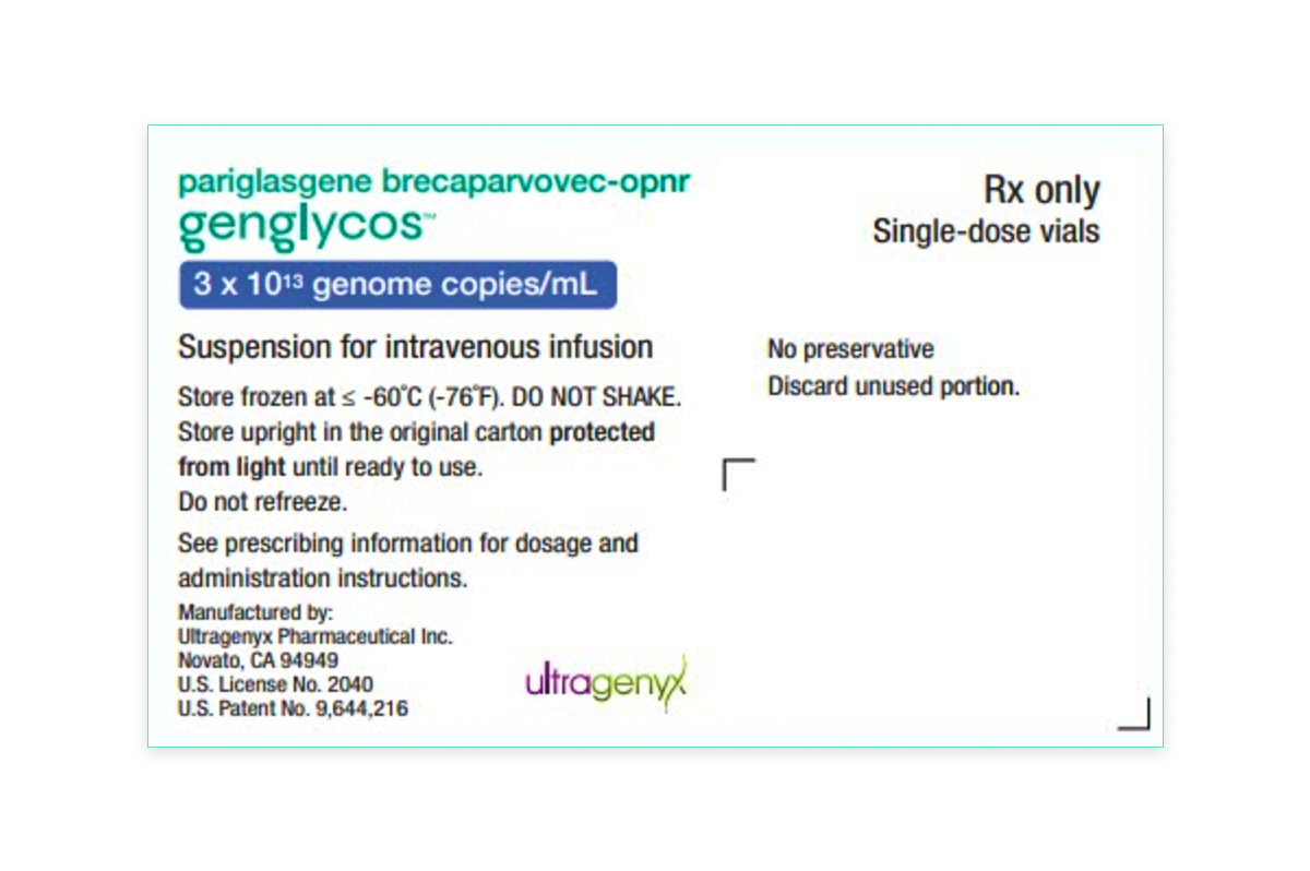 Genglycos(Pariglasgene brecaparvovec)